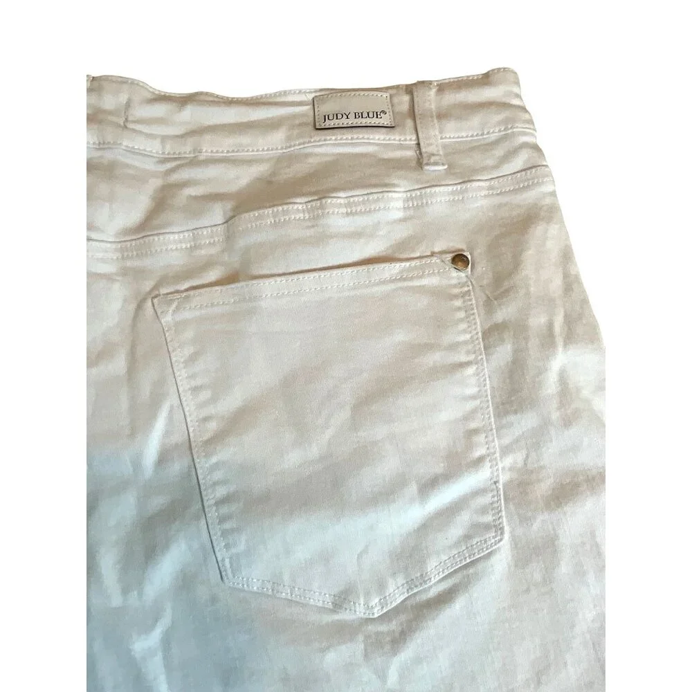 Judy Blue White 3XL Shorts‎ Style JB1590 6.5